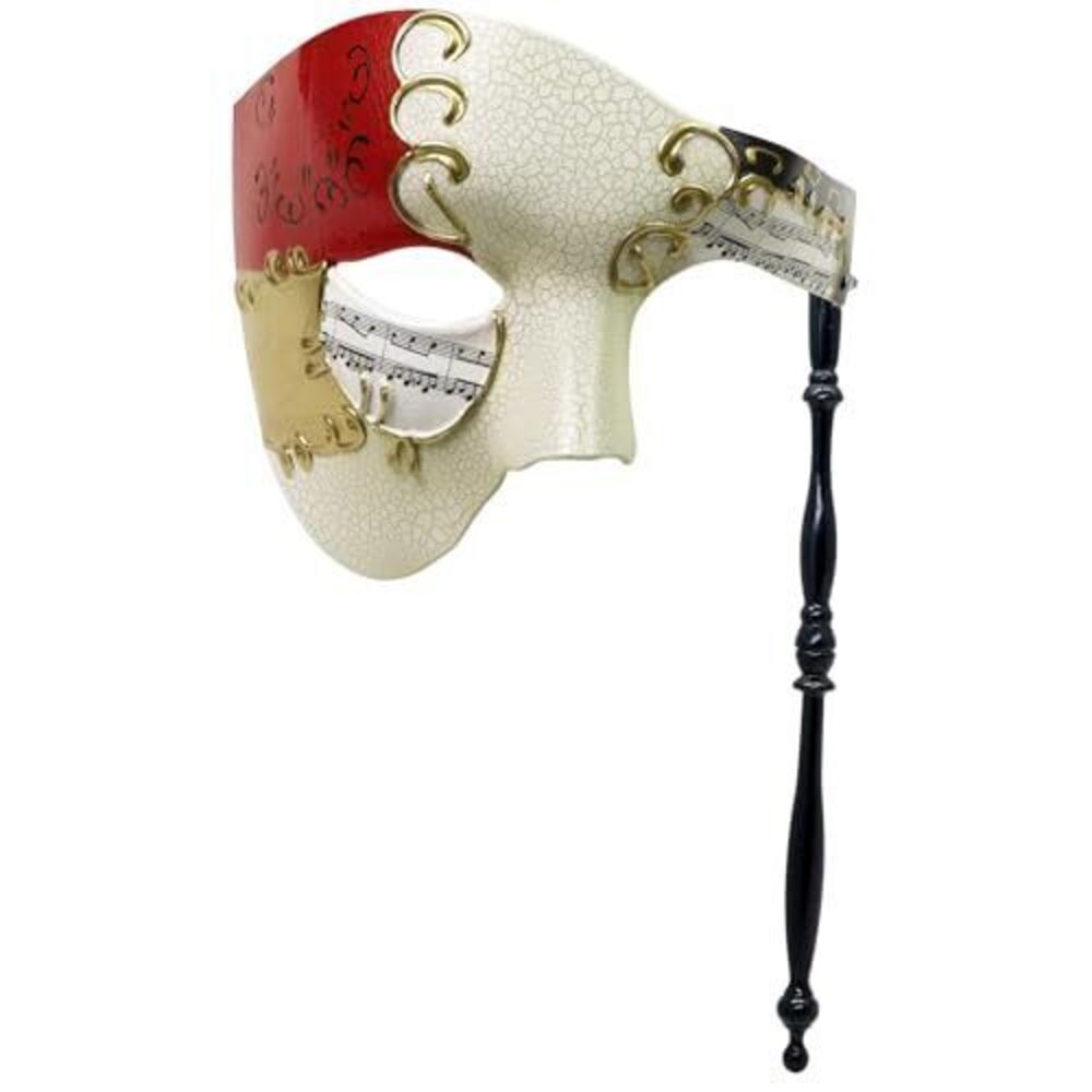 2324 Handheld Half Face 's Phantom Of The Opera Vintage Design Venetian